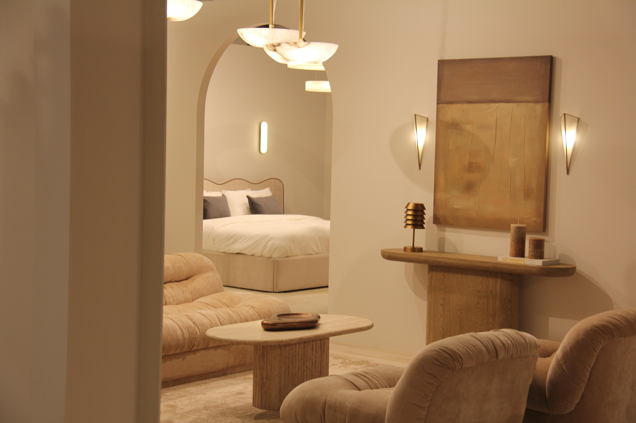 A completed Paradise Project Group fit-out, the Casa Blanco showroom in Waterloo